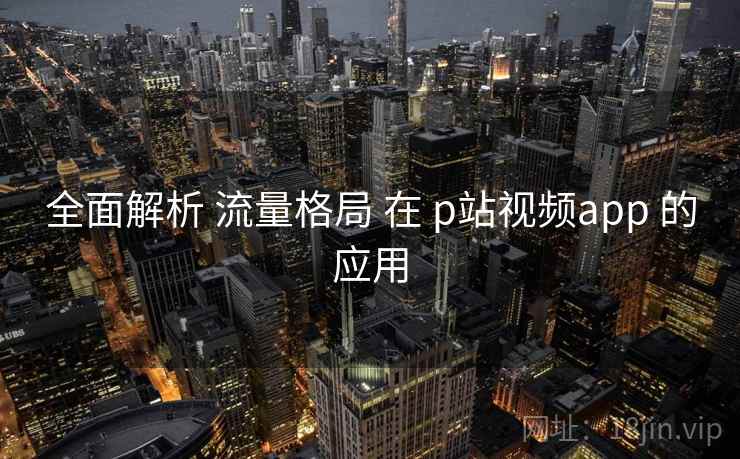 全面解析 流量格局 在 p站视频app 的应用 全面解析 流量格局 在 p站视频app 的应用